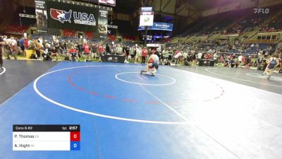 195 lbs Cons 8 #2 - Payton Thomas, Oklahoma vs Aiden Hight, Pennsylvania