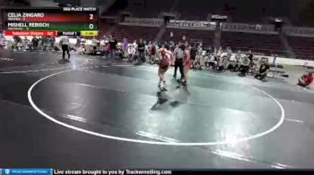 W-152 lbs Placement Matches (16 Team) - Mishell Rebisch, Michigan vs Celia Zingaro, Indiana