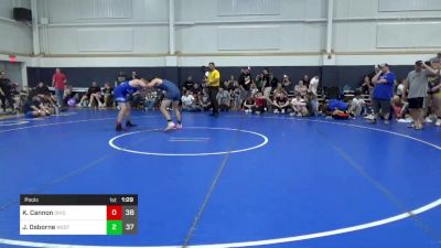 175 lbs Pools - Keo Cannon, Ohio Gold 24K vs John Osborne, West Virginia Wild