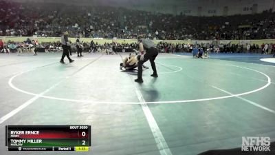 3A-106 lbs Quarterfinal - Ryker Ernce, Perry vs Tommy Miller, Marlow