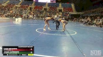 106 lbs Semis & 1st Wb (8 Team) - Chase Clemenson, E1-West Fargo Sheyenne vs Cade Nieuwsma, W2-Bismarck