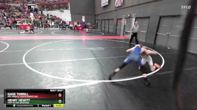 97 lbs Cons. Round 3 - Henry Hewitt, MGM Silver Spartans vs Gage Terrill, Pec-Argyle Youth Wrestling