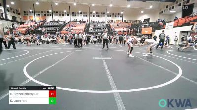 112 lbs Consolation - Blaze Stonecipherq, Black Fox Wrestling Club vs Christian Lowe, Poteau Youth Wrestling Academy