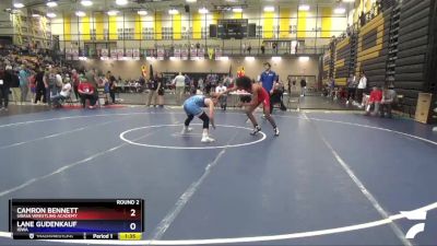 130 lbs Round 2 - Camron Bennett, Ubasa Wrestling Academy vs Lane Gudenkauf, Iowa