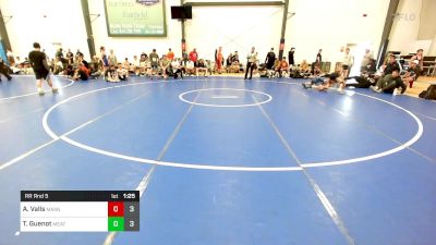 109 lbs Rr Rnd 5 - Anthony Valls, Mat Assassins vs Tanner Guenot, Meatballs