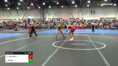 157 lbs Rd Of 32 - John Van Brill, Rutgers vs Logan Parks, Central Michigan