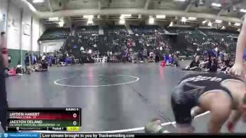 140 lbs Round 5 (6 Team) - Jayden Hakert, Nebraska Titans vs Jaeston Delano, Columbus Wrestling Organization