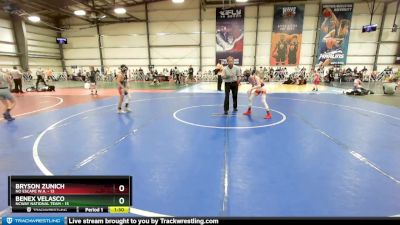 72 lbs Rd# 10- 4:00pm Saturday Final Pool - Bryson Zunich, No Escape W.A. vs Benex Velasco, NCWAY National Team