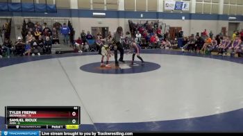 63 lbs Semis (4 Team) - Tyler Frepan, Brownsburg vs Samuel Rioux, Avon