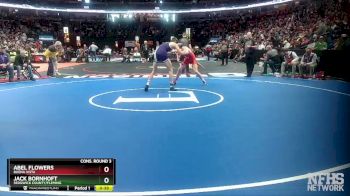 144-2A Cons. Round 3 - Jack Bornhoft, Sedgwick County/Fleming vs Abel Flowers, Buena Vista