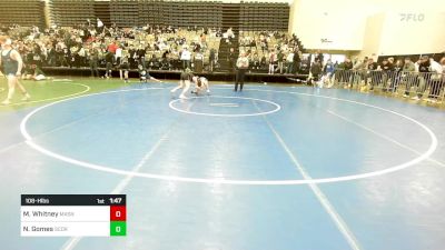 108-H lbs Round Of 32 - Mason Whitney, Mat Assassins vs Nathan Gomes, Scorpions