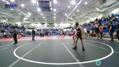 80 lbs Semifinal - Chance Baker, Morris Eagle Wrestling Club vs Wyatt Haire, HURRICANE WRESTLING ACADEMY