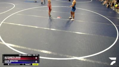 158-171 lbs Round 3 - Alyzabeth Hiler, East Side Wrestling Club vs Kami Senlycki, Minnesota