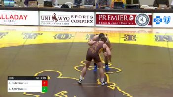 285 lbs Kayne Hutchison, Air Force vs Brian Andrews, Wyoming