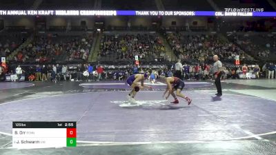 125 lbs Consolation - Blair Orr, Penn vs Jacob Schwarm, Northern Iowa