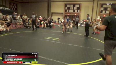 75 lbs Finals (8 Team) - Finnegan Wheeler, Armory Athletics vs Tyler Gieger, M2TCNJ Black