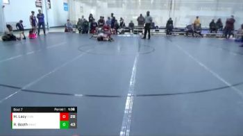 125 lbs Round 3 (6 Team) - Reed Booth, RAIDER NATION WC vs Micaiah Lacy, ICON WRESTLING CLUB