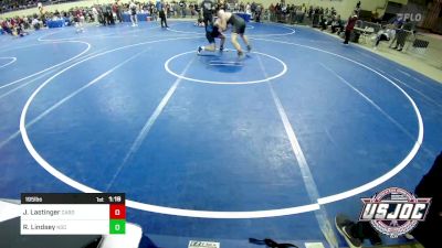 195 lbs Round Of 16 - Johnny Lastinger, Cardinal Wrestling Club vs Redmond Lindsey, Norman Grappling Club