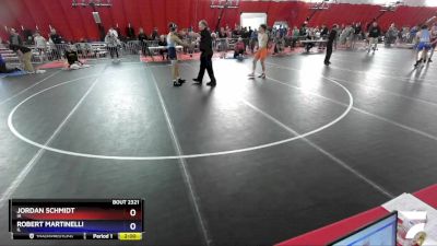 132 lbs Cons. Round 4 - Jordan Schmidt, IA vs Robert Martinelli, IL