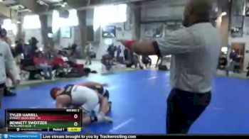 140 lbs Round 2 (4 Team) - Tyler Harrill, Dynasty Death Row vs Bennett Sweitzer, PA Alliance Blue