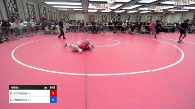 106 lbs Consi Of 8 #1 - Bryce Schnelzer, Va vs Logan Mcdermid, Nj