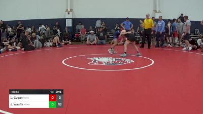 108 lbs Semifinal - Deakin Cygan, Pursuit vs Josh Waufle, Kraken