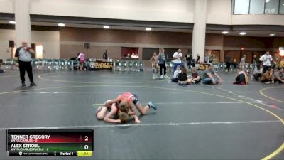 70 lbs Finals (8 Team) - Alex Strobl, Untouchables Purple vs Tenner Gregory, Untouchables