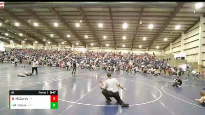 61 lbs Semifinal - Max Huber, Delta Wrestling Club vs Bronson McCurdy, Uintah Wrestling