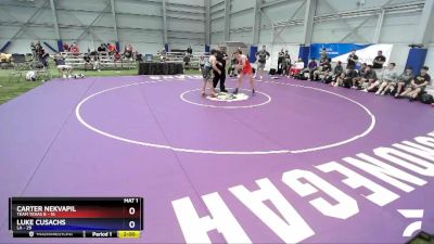 152 lbs Round 2 (6 Team) - Carter Nekvapil, Team Texas B vs Luke Cusachs, LA