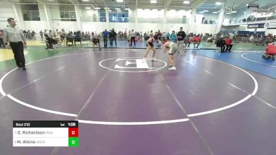 169 lbs Round Of 16 - Dante Richardson, Iron Faith WC vs Mason Atkins, Mount Abraham VT