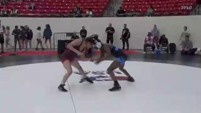 100 lbs Semis - Katey Valdez, Betterman Elite Wrestling vs Morgan Turner, Sunkist Kids Wrestling Club