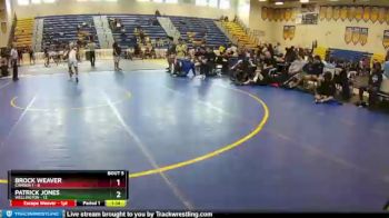 126 lbs Round 2 (8 Team) - Brock Weaver, Camden 1 vs Patrick Jones, Wellington