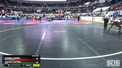 1A-4A 132 Quarterfinal - Damon Clayton, Dora vs Camden Hamric, Susan Moore Hs