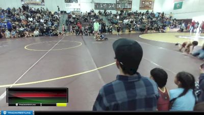 53 lbs Quarterfinal - Andre De La Rosa, Moses Lake Wrestling Club vs Cairo Vela, Moses Lake Wrestling Club