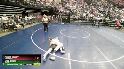 150 lbs Cons. Semi - Fisher Jolley, Timpanogos vs Will Dixon, Payson