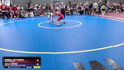 113 lbs Champ. Round 1 - Kindell Pettigrew, West Kitsap WC vs Sully DeHan, Reality Sports Wrestling Club