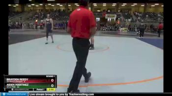 220 lbs Round 1 (4 Team) - Aiden Martinez, 3A La Pine vs Brayden Reedy, 3A South Umpqua