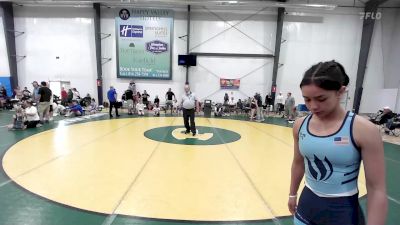 47 kg Rr Rnd 5 - Mackenzie Gipson-Mcdonald, MGW Jaw Breakers vs Erica Pastoriza, Wyoming Seminary