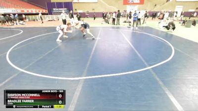 165 lbs Champ. Round 3 - Dawson McConnell, TJ Trained Wrestling vs Bradlee Farrer, Utah