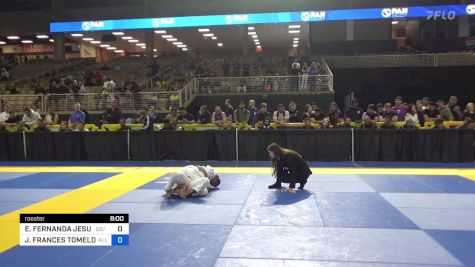 ERIKA FERNANDA JESUS MACHADO vs JADE FRANCES TOMELDEN 2024 Pan Jiu Jitsu IBJJF Championship