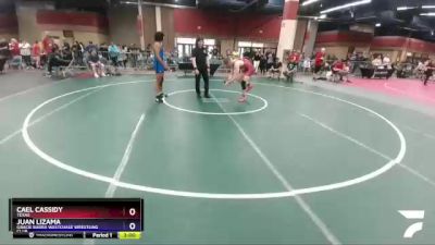 170 lbs Cons. Round 3 - Cael Cassidy, Texas vs Juan Lizama, Gracie Barra Westchase Wrestling Club