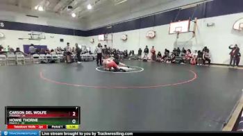 285 lbs Round 2 (4 Team) - Howie Thorne, Pasco 2 vs Carson Del Wolfe, Prosser