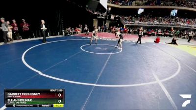 6A 138 lbs Quarterfinal - Garrett McChesney, Katy Jordan vs Elijah Molinar, El Paso Eastwood