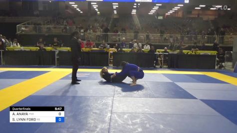 SAMANTHA LYNN FORD vs ALICIA ANAYA 2024 Pan Jiu Jitsu IBJJF Championship
