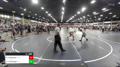 106 lbs Consi Of 32 #2 - Rikki Villasenor, Team Thunder vs Dylan Frothinger, All In Wr Acd