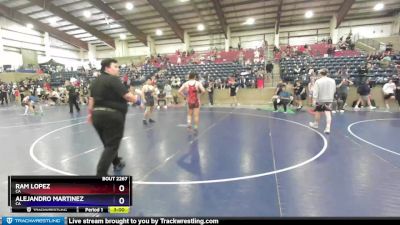 195 lbs Cons. Round 2 - Ram Lopez, CA vs Alejandro Martinez, CA