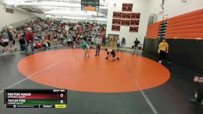 145E Round 1 - Tatum Fisk, Lander Valley vs Payton Maggi, Natrona County