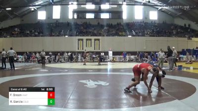 Match - Fred Green, Unattached vs Ruben Garcia, Colorado State University - Pueblo