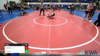 88 lbs Semifinal - Easton Smith, R.A.W. vs Gabe Hunt, Grove Takedown Club