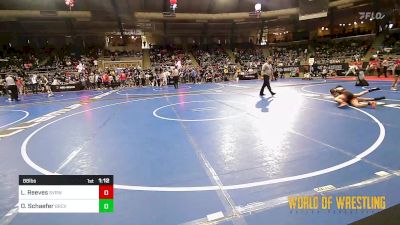 88 lbs Round Of 64 - Lucas Reeves, Steel Valley Renegades vs Owen Schaefer, Bear Cave